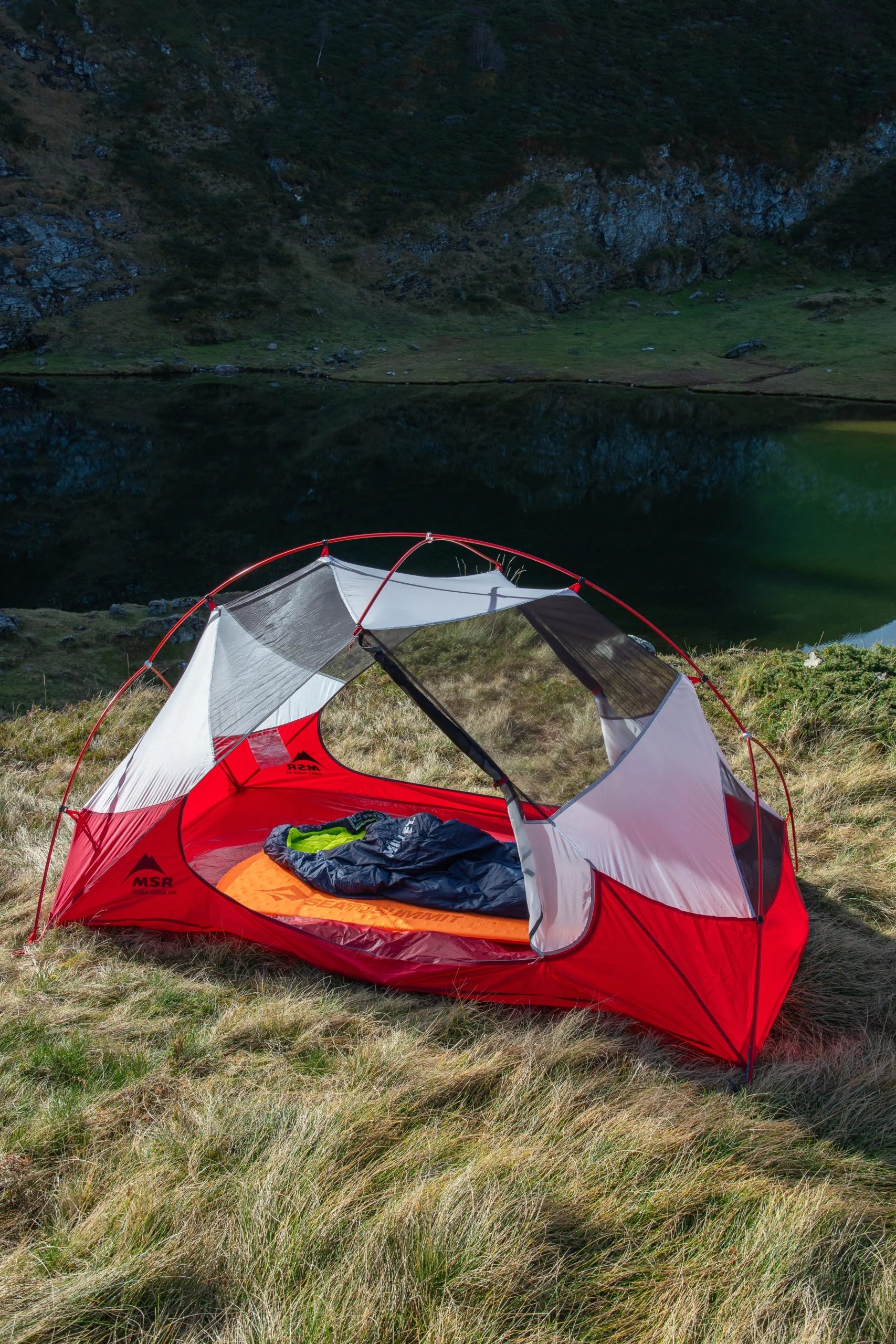 Matériel ma tente Photo de la tente utilisé par Frizouu pendant ses bivouacs